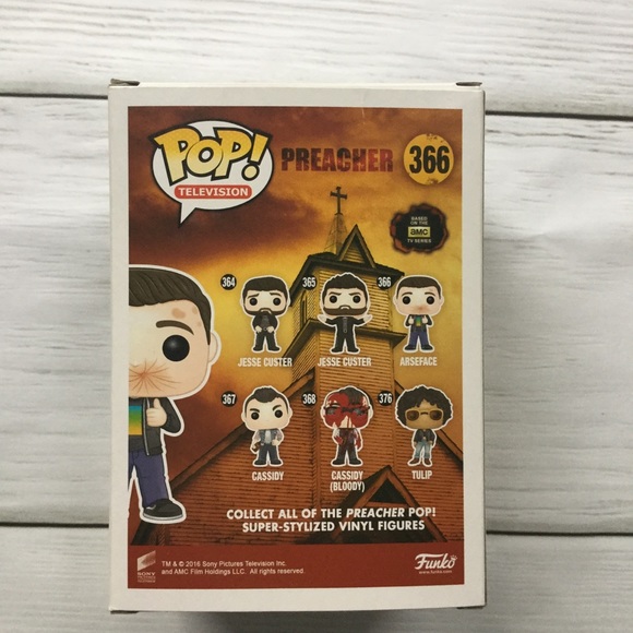 Funko POP Preacher, Arseface Vinyl Figure - Picture 3 of 4